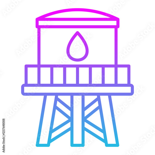 Water Tower Icon