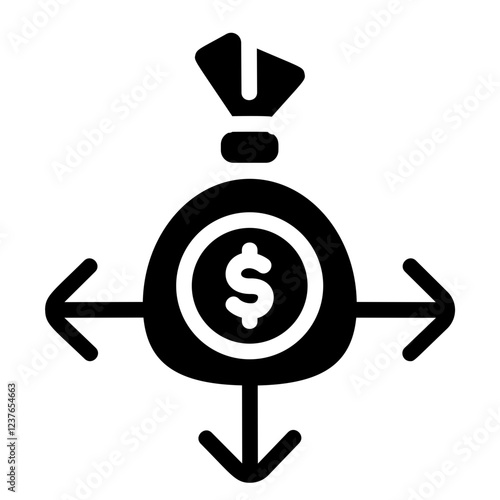 Investment moment Solid Icon