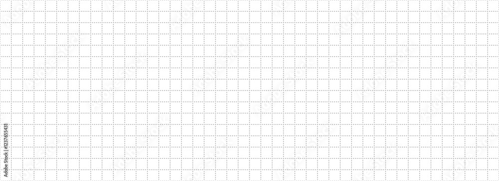Seamless checkered paper texture. Journal planer page with dotted grid. Simple square graph patter. Retro bullet notebook background. Repeated school math sheet wallpaper. Vector workbook template Seamless checkered paper texture. Journal planer page with dotted grid. Simple square graph patter. Retro bullet notebook background. Repeated school math sheet wallpaper. Vector workbook template