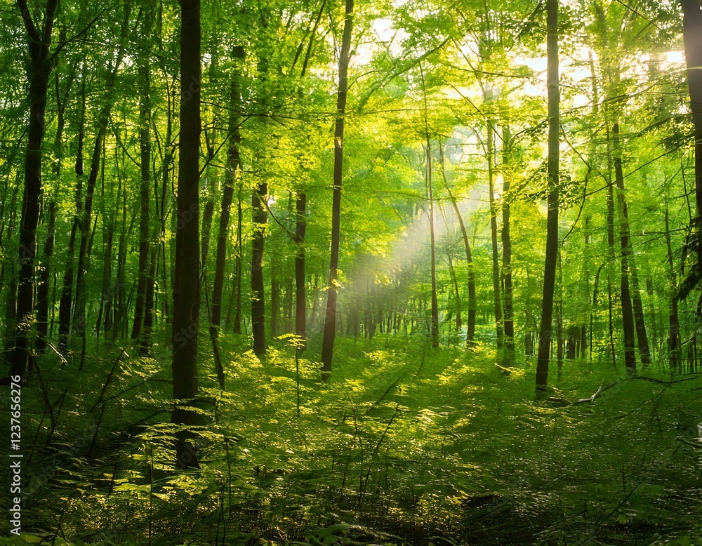 Naklejka premium Nature's Beauty Collection: Landscapes, Trees, and Idyllic Views