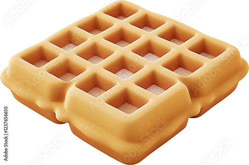 3d rendering waffle