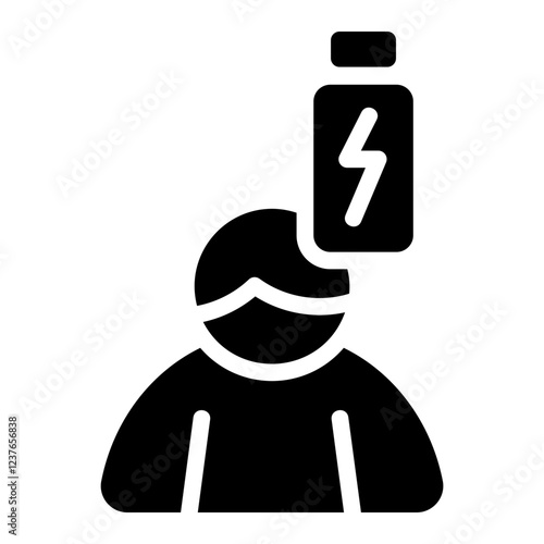 Low energy Solid Icon