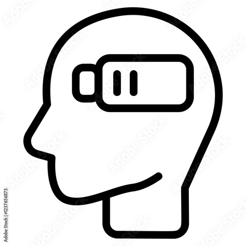 Low energy Line Icon