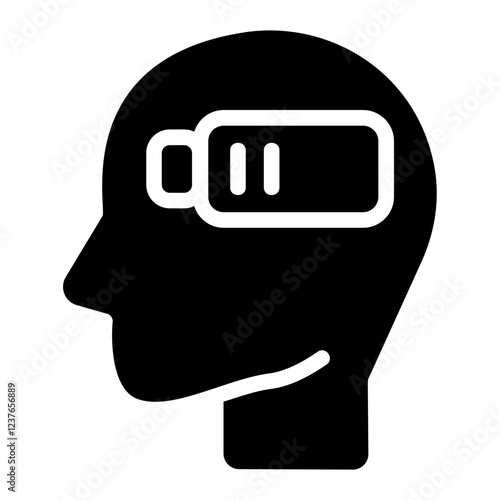 Low energy Solid Icon