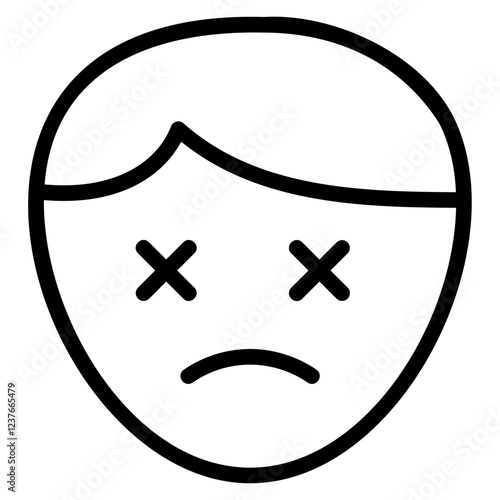 Stress Line Icon