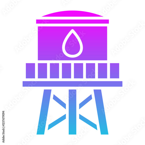 Water Tower Icon