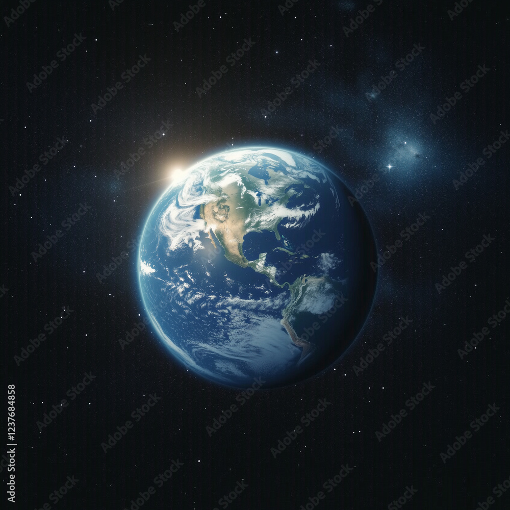 Obraz premium earth in space