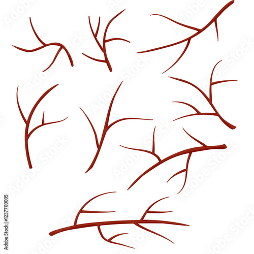 Abstract Branch Illustration