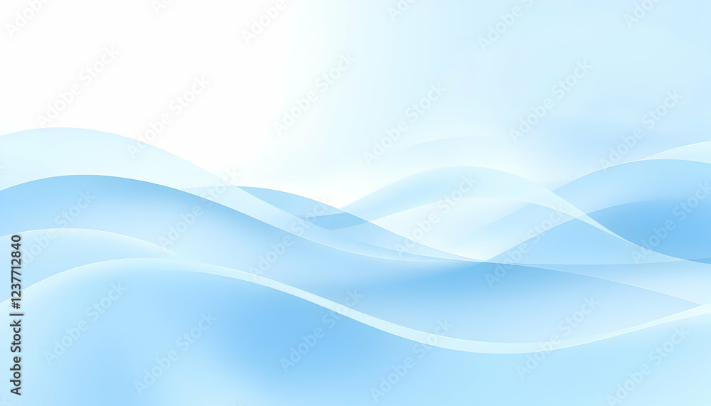 Abstract blue waves, fluid dynamic shapes, smooth gradient background, aquatic theme, digital art, minimalist design, flowing lines, underwater atmosphere, soft lighting, ethereal texture, computer ge Abstract blue waves, fluid dynamic shapes, smooth gradient background, aquatic theme, digital art, minimalist design, flowing lines, underwater atmosphere, soft lighting, ethereal texture, computer ge