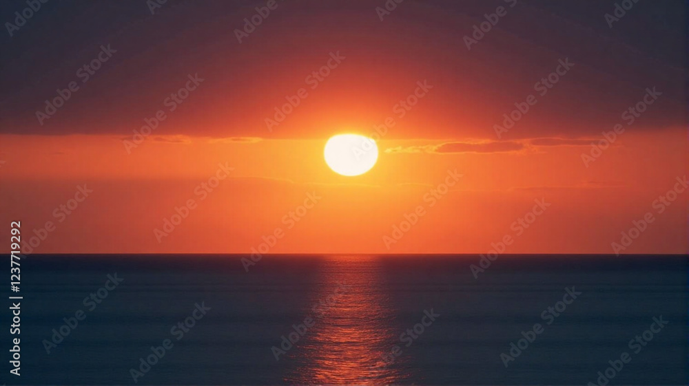 sunset in the sea sunset in the sea