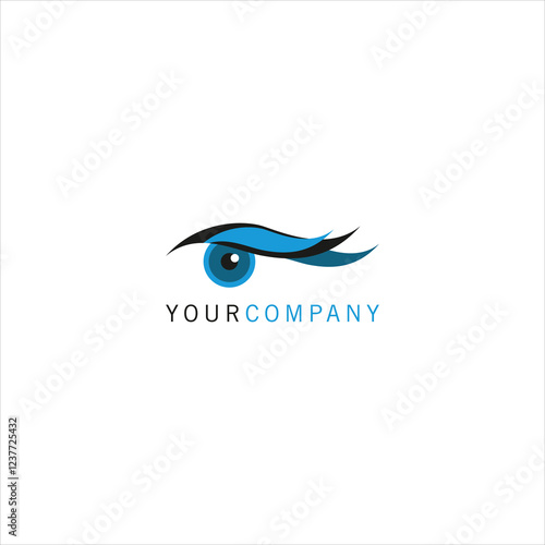 Eye Logo Design Vector.
