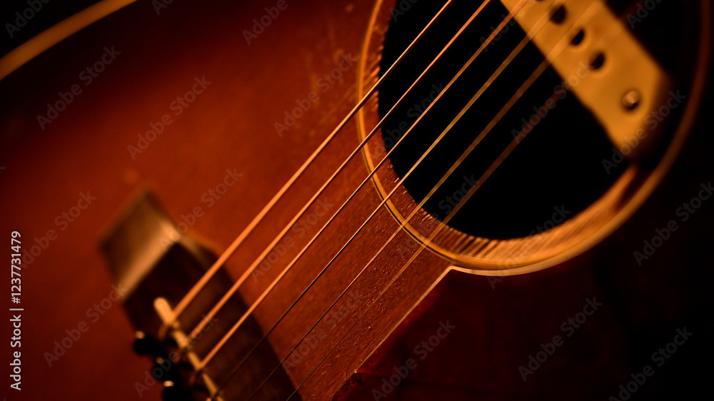 Obraz premium アコースティックギター