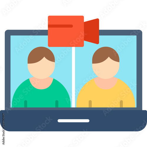 Video Conference Icon