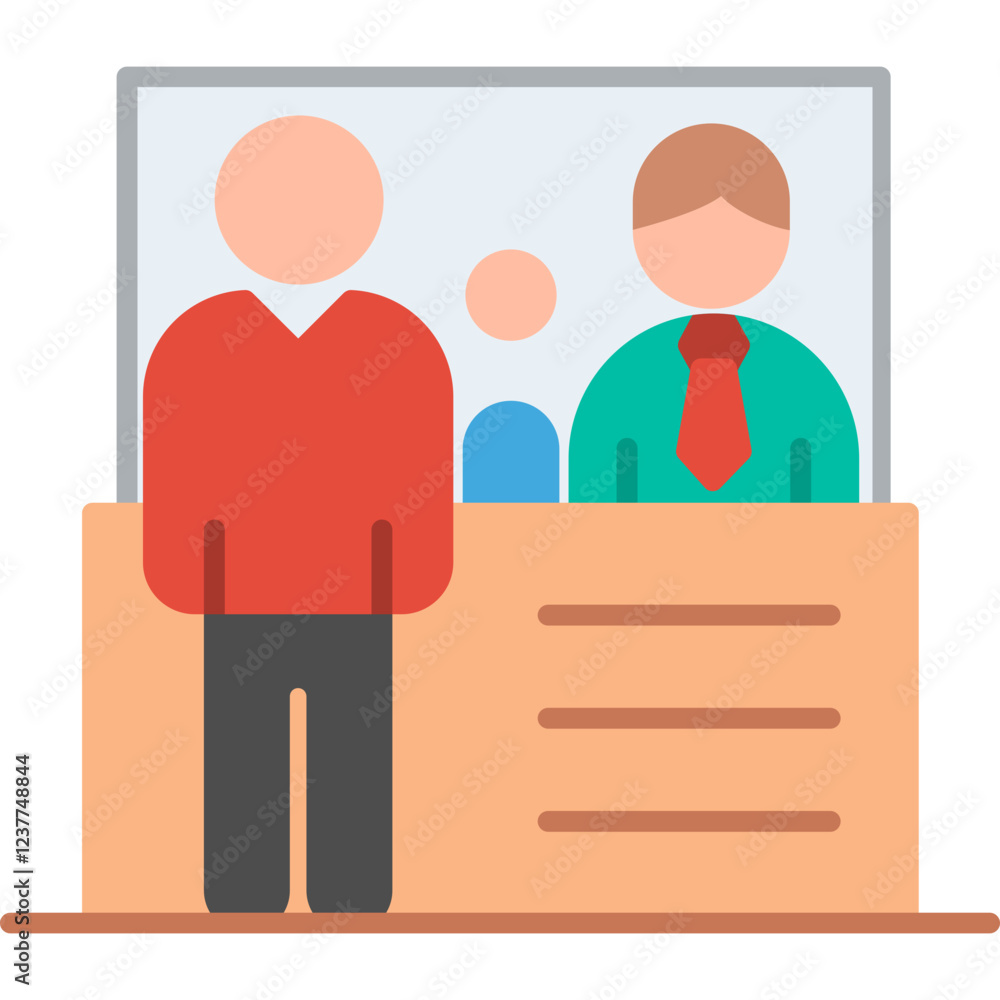 Fototapeta premium Cash Deposit Icon