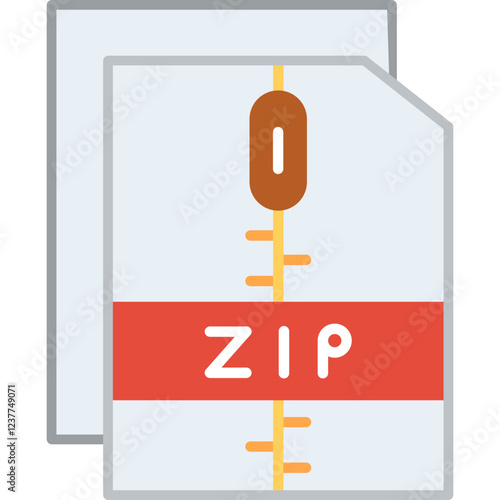 Zip File Icon