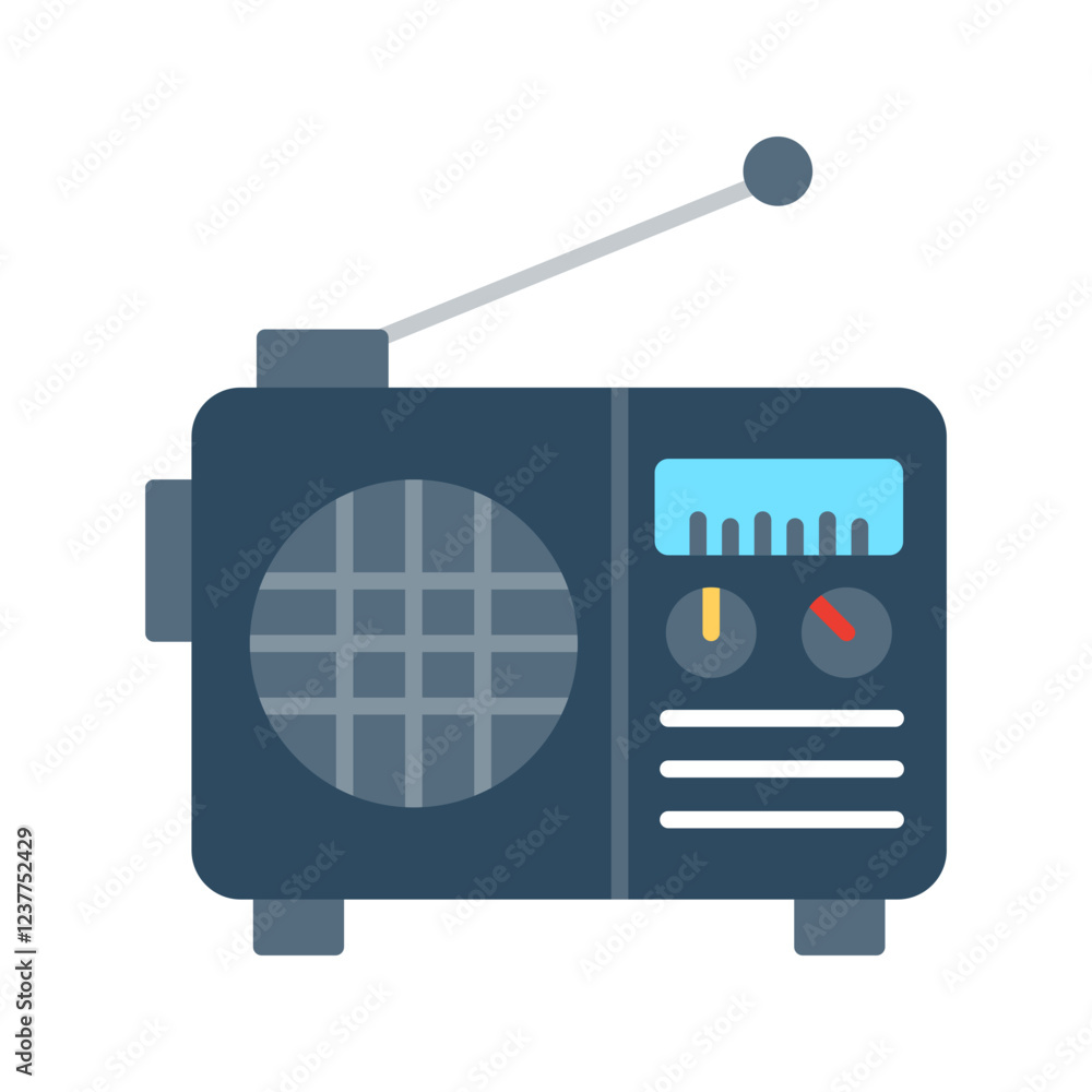 Fototapeta premium Radio Icon