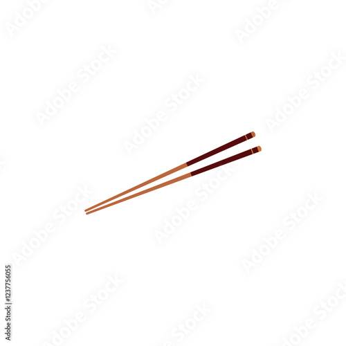 Chopsticks Icon Stock Vector.