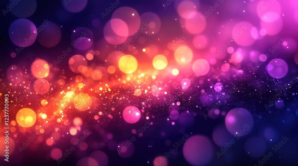 Festive bokeh lights, glowing abstract background, vibrant colors, holiday design Festive bokeh lights, glowing abstract background, vibrant colors, holiday design