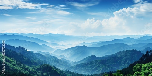 panorama of mountains