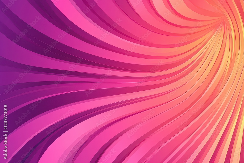Abstract swirl of vibrant pink and purple waves creating a dynamic visual flow Abstract swirl of vibrant pink and purple waves creating a dynamic visual flow