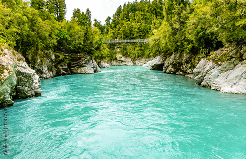 Hokitika Gorge, South Island, New Zealand, Oceania.