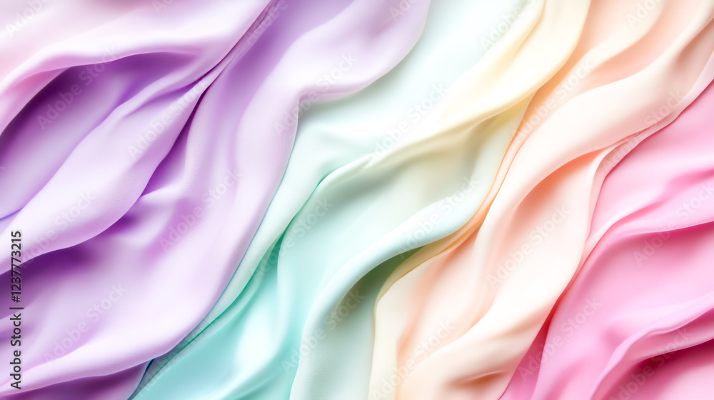 Fototapeta premium Green mint teal sage blue violet purple pink rose lilac lavender beige white abstract background. Color gradient ombre blur