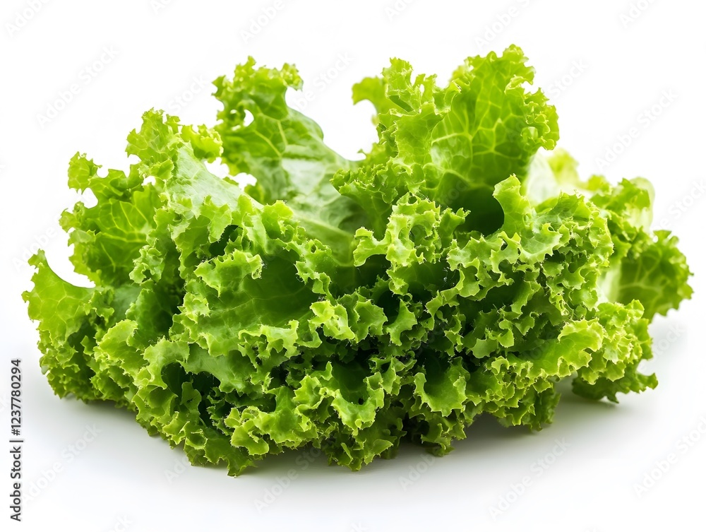 Fresh Green Leafy Lettuce, Crisp Salad, Vibrant Vegetable Fresh Green Leafy Lettuce, Crisp Salad, Vibrant Vegetable
