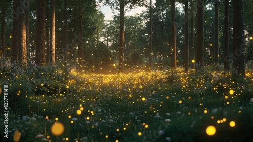 Enchanted Firefly Forest: A Midsummer Night's Dream