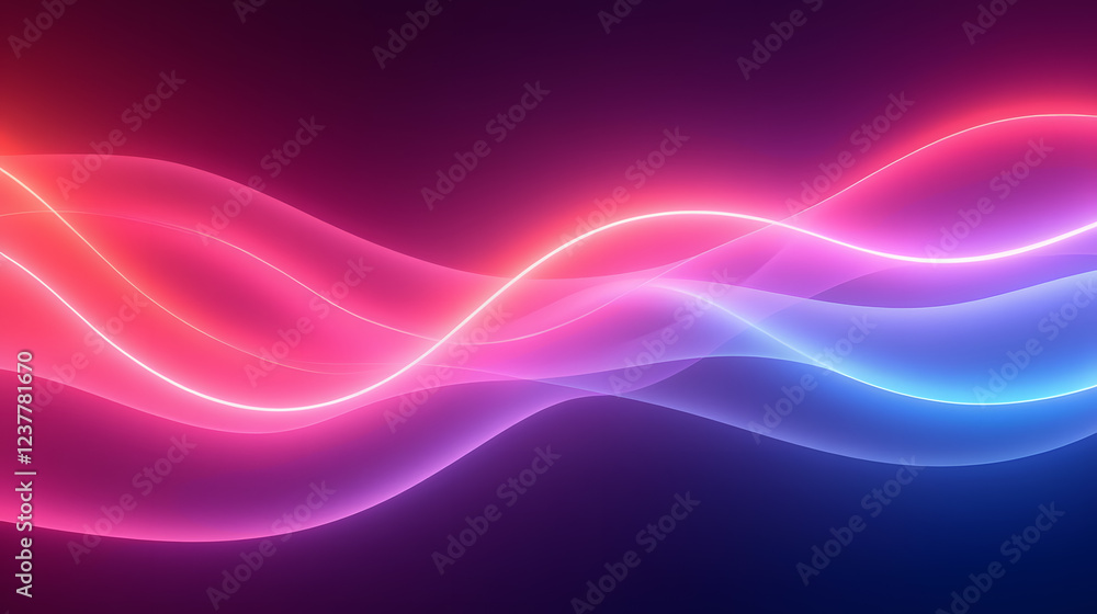 Colorful abstract wave background featuring bright pink and blue hues with smooth gradients creating a visually stunning digital design element Colorful abstract wave background featuring bright pink and blue hues with smooth gradients creating a visually stunning digital design element