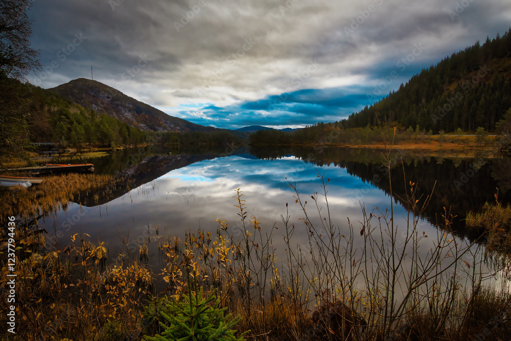 Fototapeta premium Landschaft in Norwegen