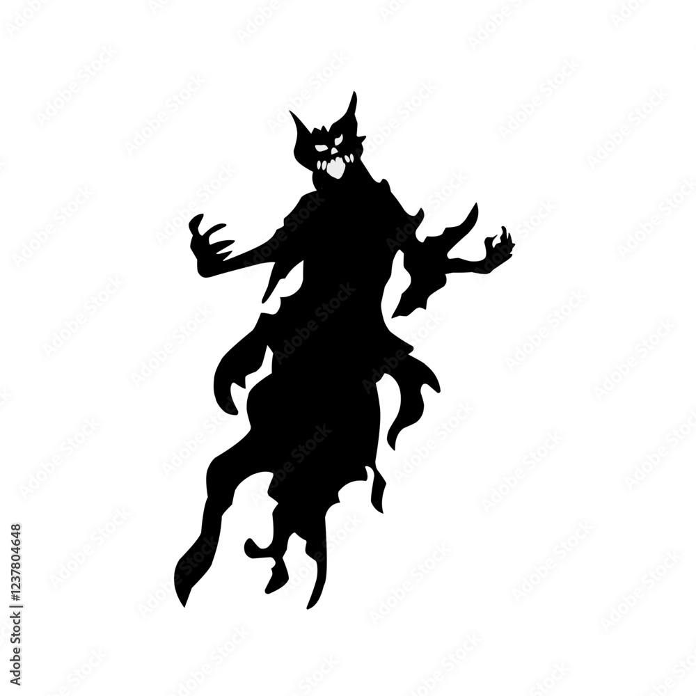 Halloween Ghost Silhouette Halloween Ghost Silhouette