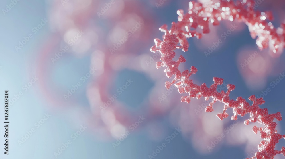 3d render of dna structure representing biochemistry in medical technology and healthcare innovation, isolated on a futuristic abstract background
3d render of dna structure representing biochemistry in medical technology and healthcare innovation, isolated on a futuristic abstract background