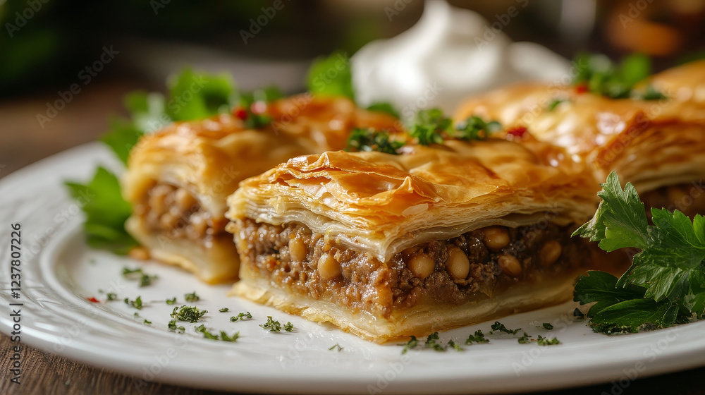 custom made wallpaper toronto digitalTurkish cuisine restaurant menu with traditional delights and meat dishes. Coffee, baklava, meat pie pide, stuffed eggplant, bean vegetable stew, feta roll, bread, chicken dessert, lentil soup, cake