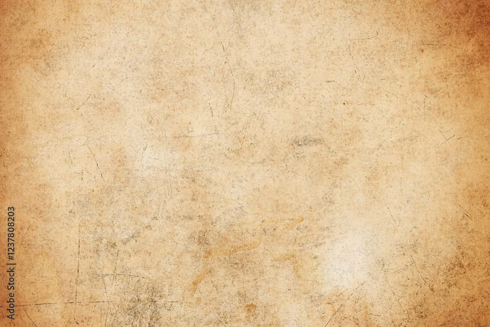 Obraz premium Old paper vintage texture surface background. Brown paper crumpled texture