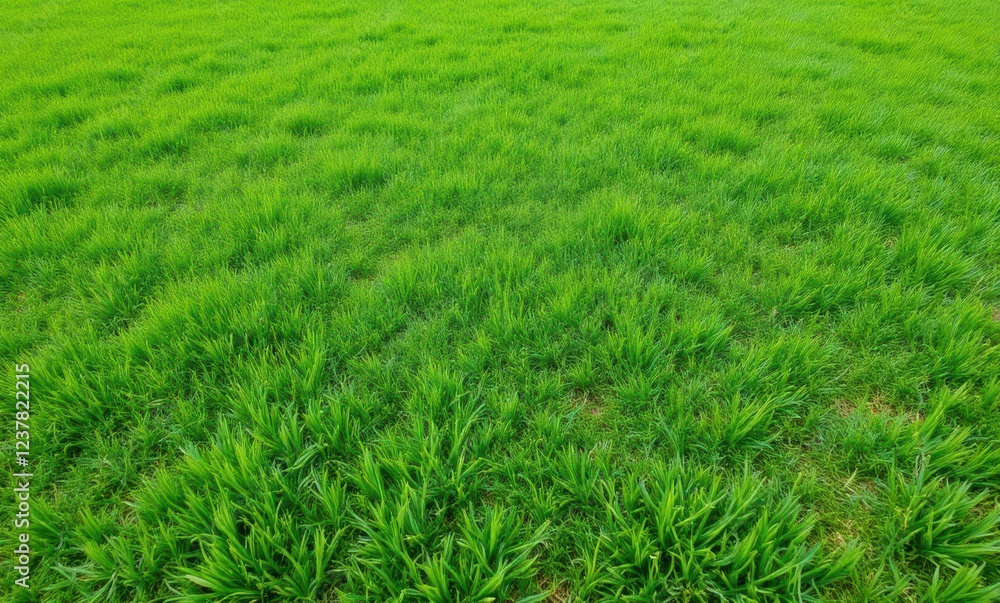 Lush green grass field Lush green grass field