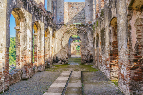 Republic of Haiti. Ruins of the Sans Souci Palace. photo