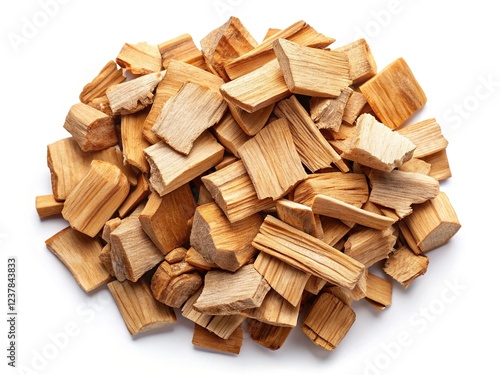 Wallpaper Mural Natural Wood Smoking Chips - Ecological Fuel for Grilling & Smoking Torontodigital.ca