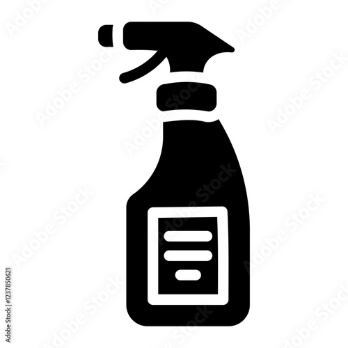 cleaning spray Solid icon