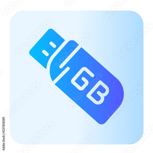 flashdisk gradient icon