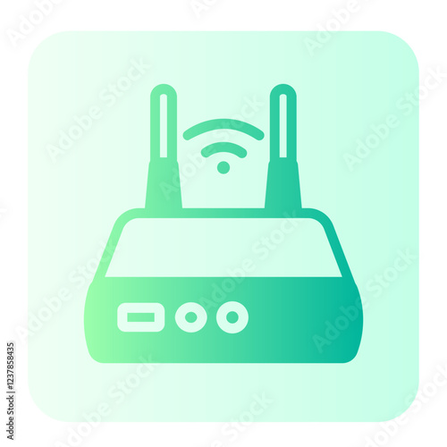 modem gradient icon