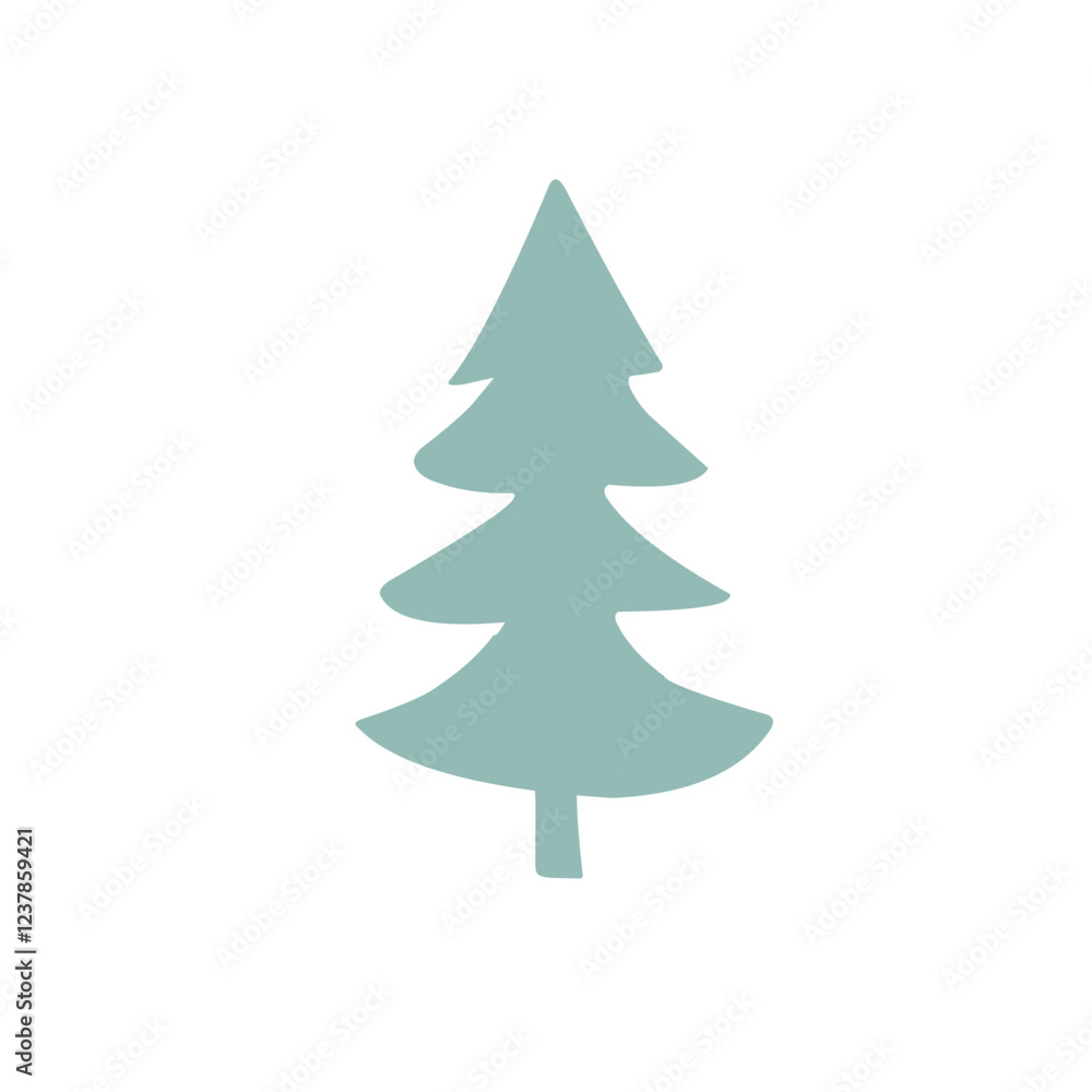 evergreen tree silhouettes icon evergreen tree silhouettes icon
