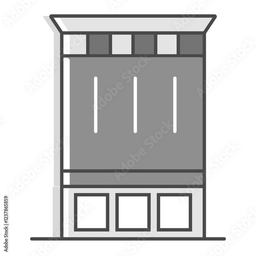 Wardrobe Icon, Closet Storage, Home Organization Symbol