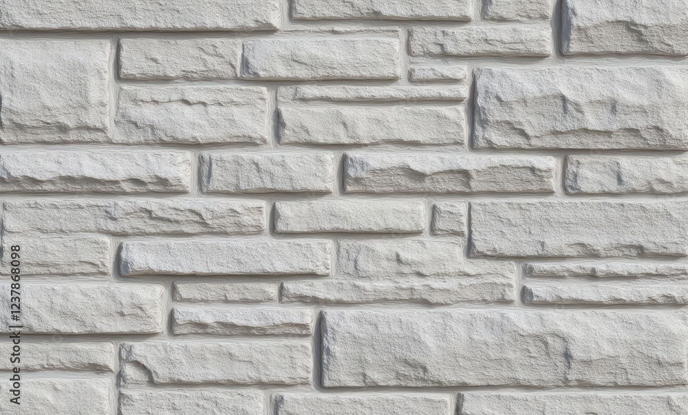 Textured light gray stone wall pattern Textured light gray stone wall pattern