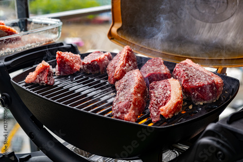 Homemade top sirloin cap barbecue