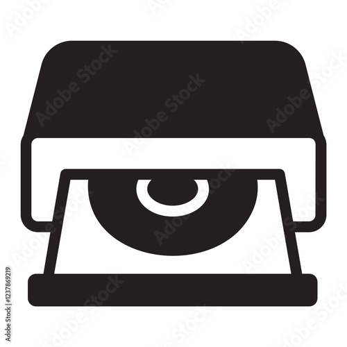 cd reader glyph icon