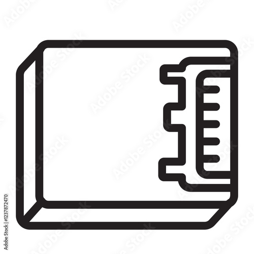 ssd line icon