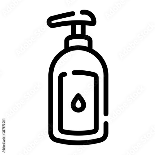 liquid soap Line Icon