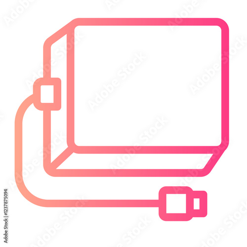 floppy gradient icon