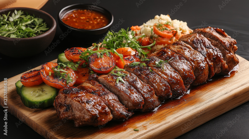 Diet dishes icon of beef roll with pepper, steamed meat with vegetables, vegetable millet soup, grilled lamb kebab, beef mushroom stew, cauliflower casserole, lentil pancake with cucumber salad Diet dishes icon of beef roll with pepper, steamed meat with vegetables, vegetable millet soup, grilled lamb kebab, beef mushroom stew, cauliflower casserole, lentil pancake with cucumber salad