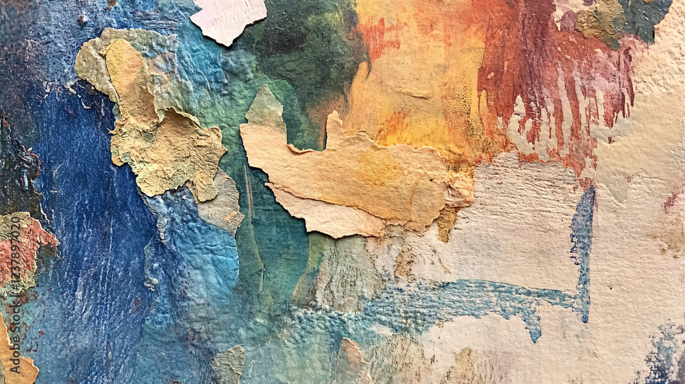 Naklejka premium Handmade paper sized 5x7 inches.